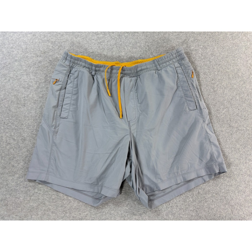 Birddogs Compression Lined Athletic Everyday Shorts (Men's XL) Gray - 7"